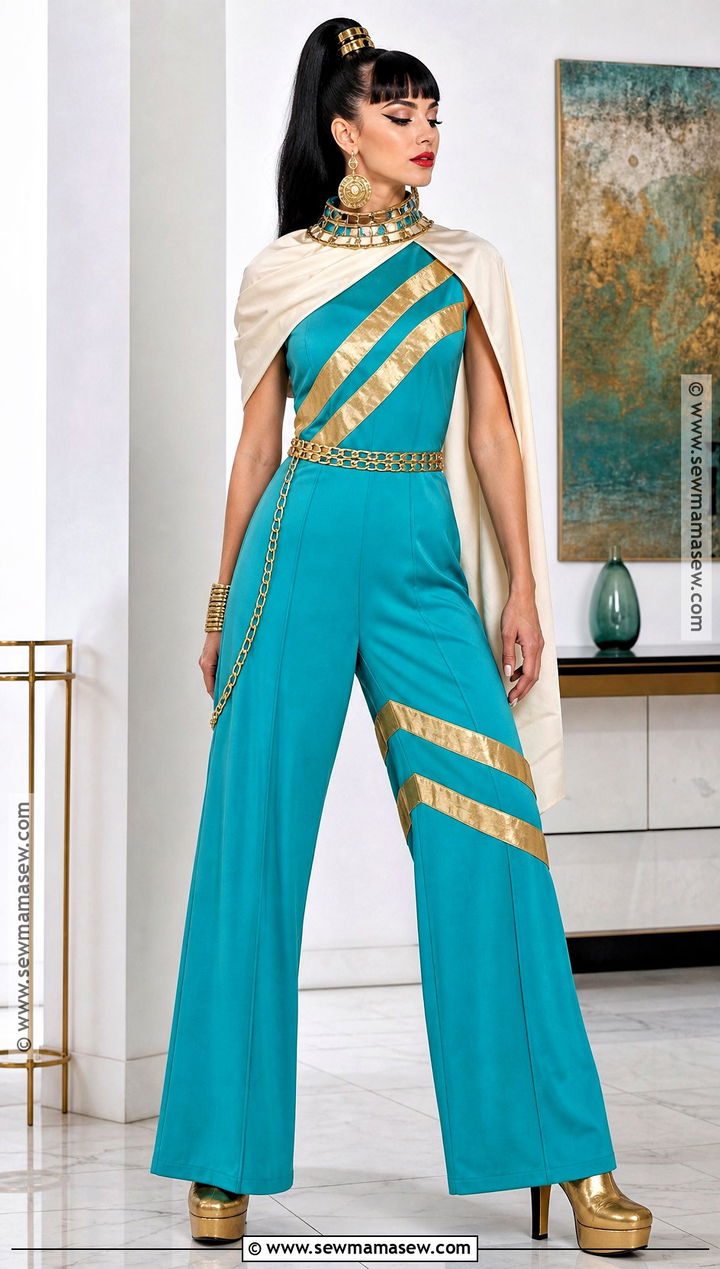 Turquoise Jumpsuit Cleo Monster High Costume - 40 cleo monster high costume ideas
