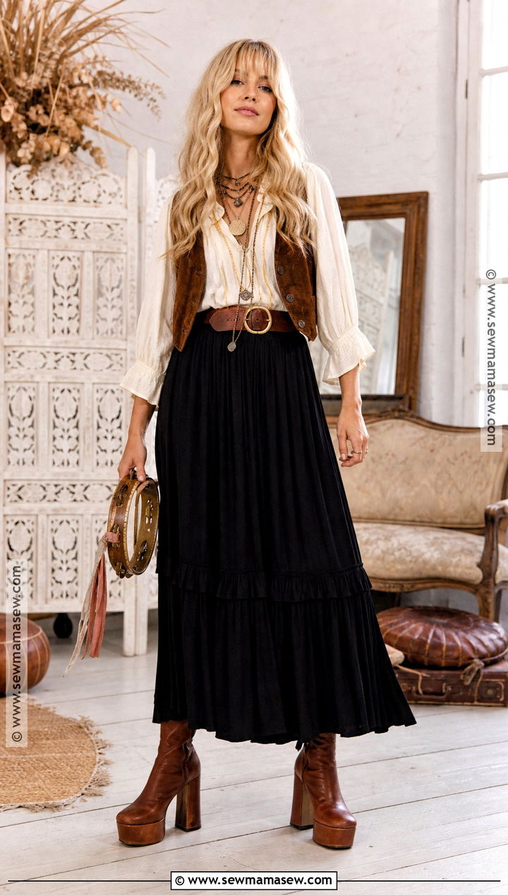 Tusk Era Boho Costume - 35 stevie nicks costume ideas