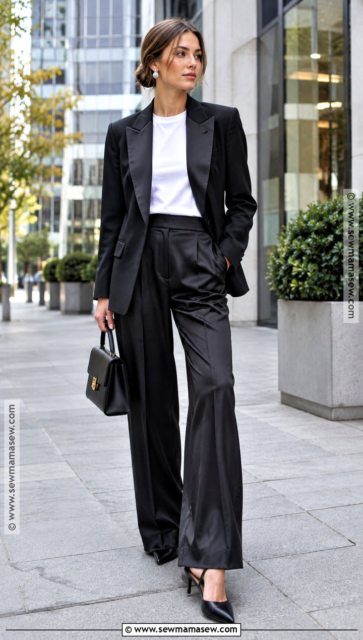 Tuxedo Blazer Fall Outfit - 20 fall trends outfits