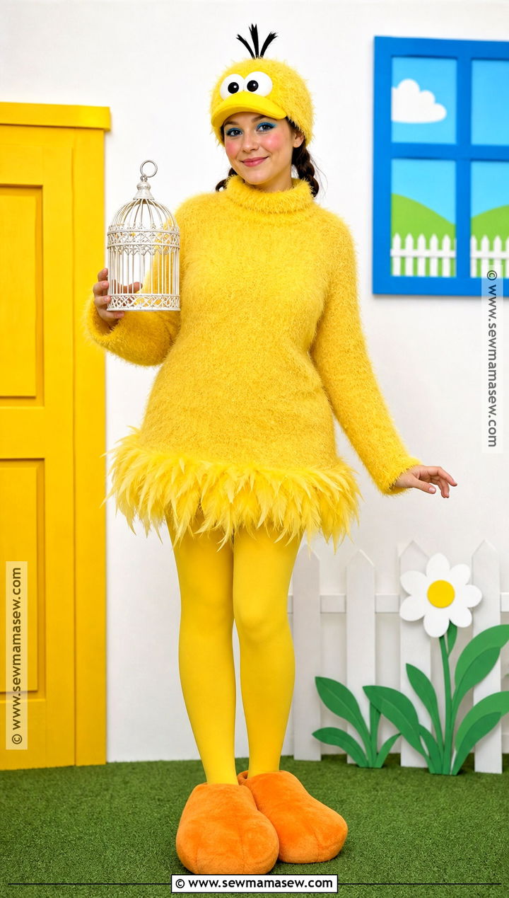 Tweety Bird Yellow Costume - 30 Yellow Halloween Costumes