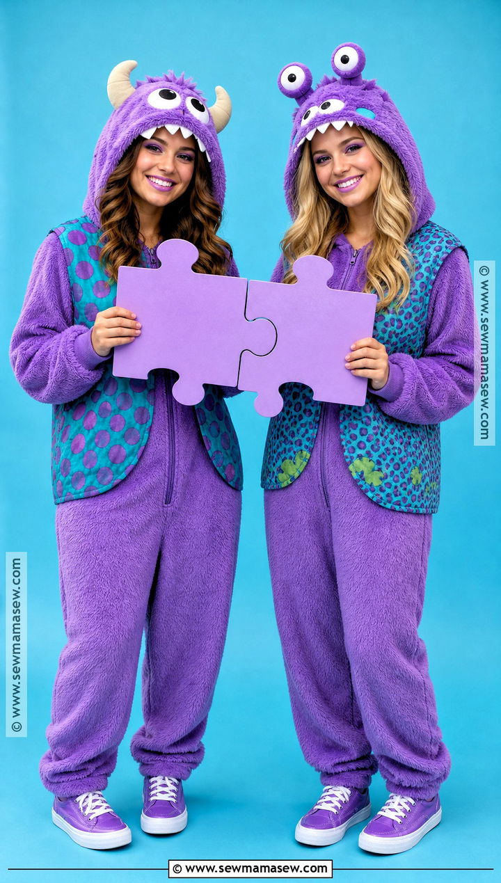 Two Headed Monster Duo Costume - 30 Sesame Street Halloween Costumes
