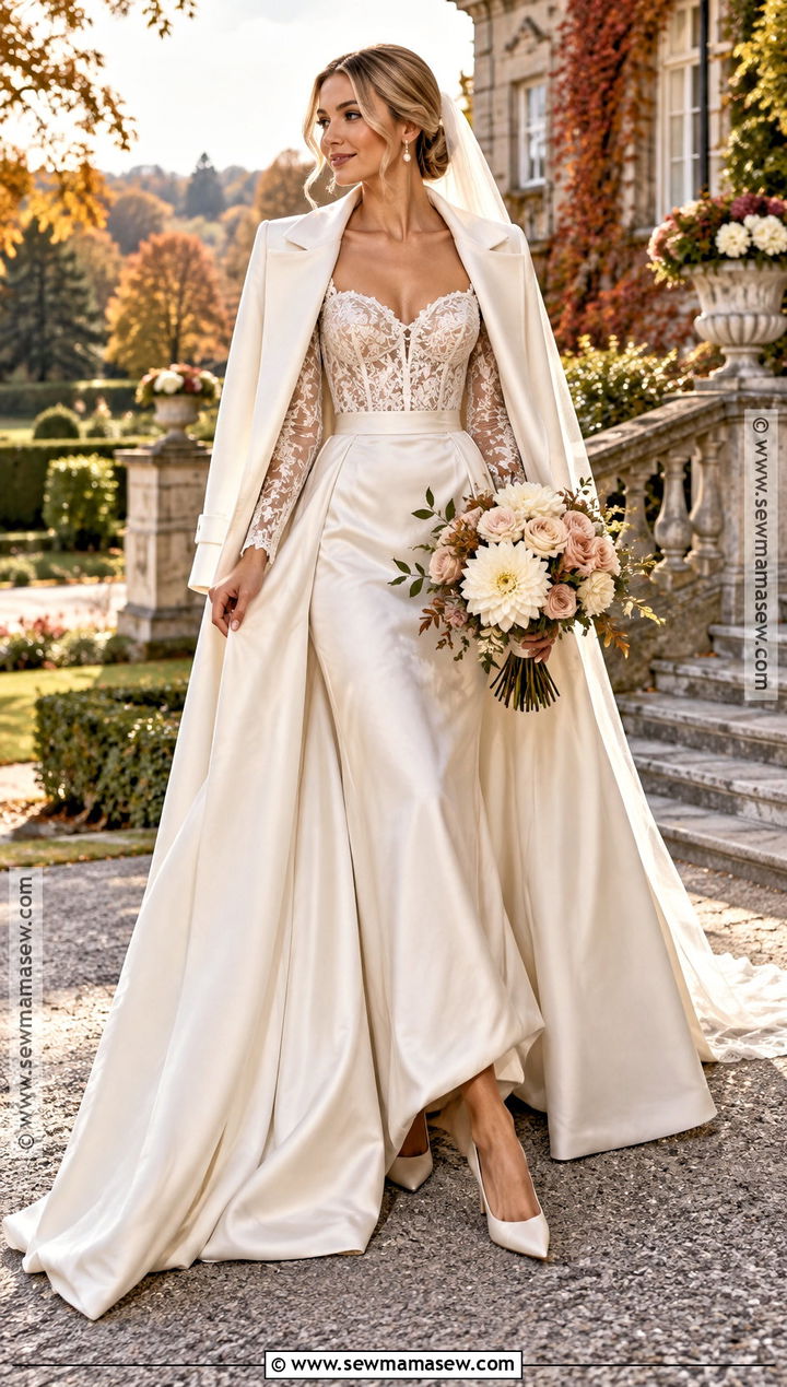 Two Piece Fall Wedding Gown - 20 fall wedding gowns