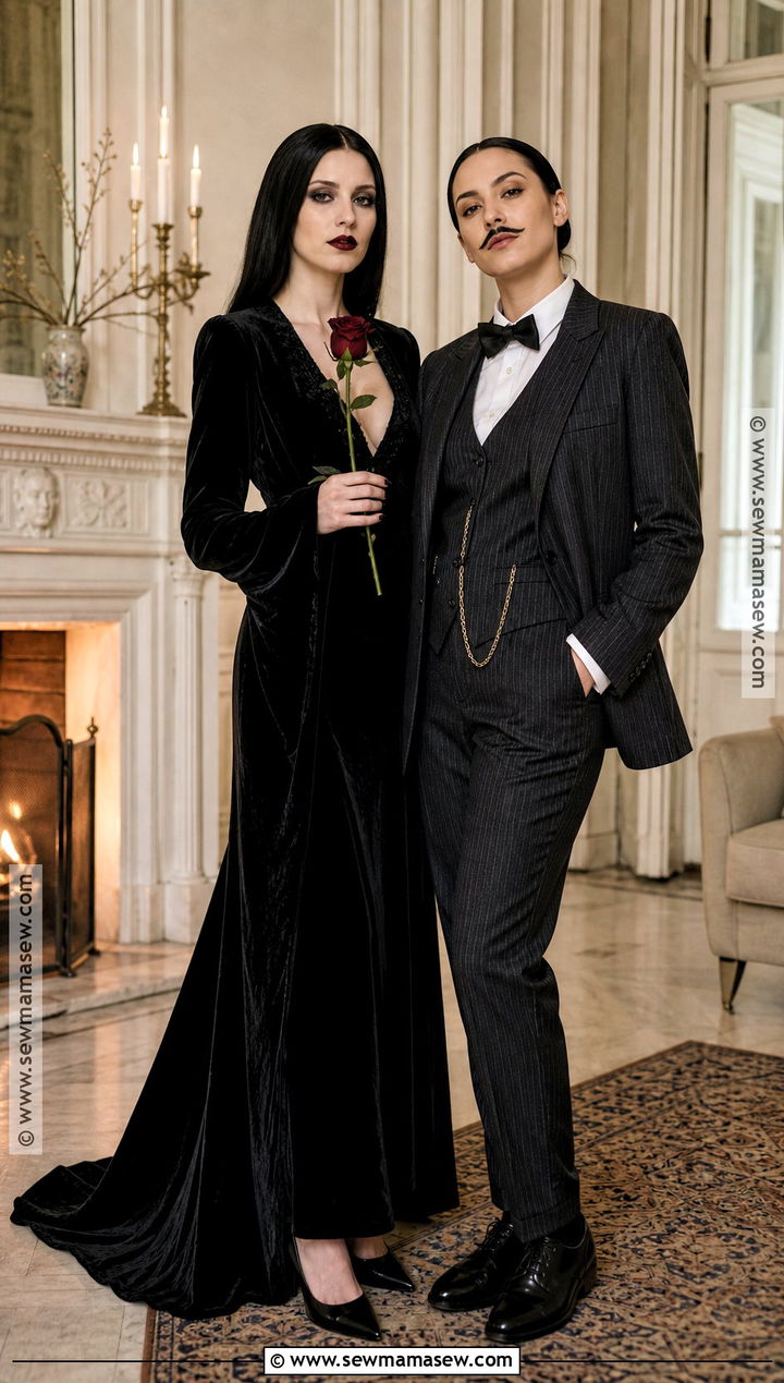 Two Women Morticia And Gomez Costume - 40 morticia and gomez addams costume ideas