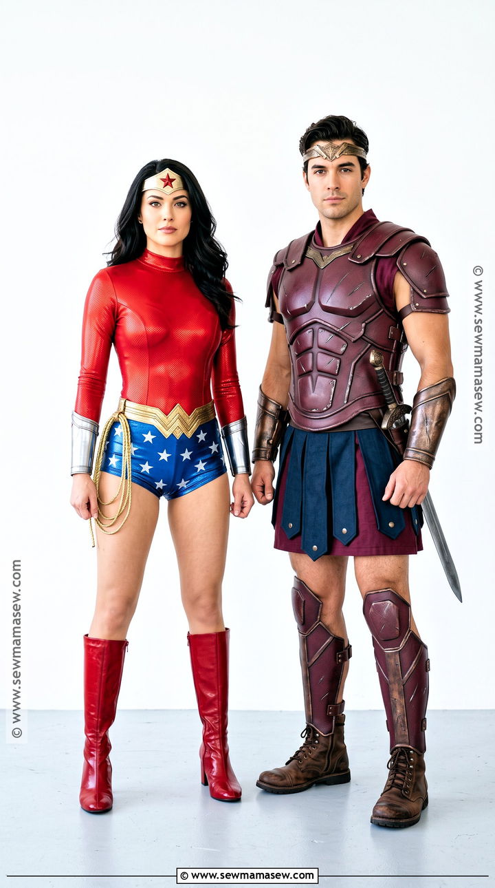 Two Wonder Women Couple Costume - 30 wonder woman couple costume ideas