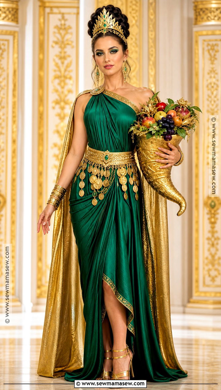 Tyche Fortune Goddess Costume - 50 greek goddess costume ideas