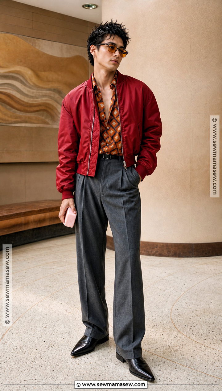 Tyler Durden Costume With Red Bomber Jacket - 40 tyler durden costume ideas