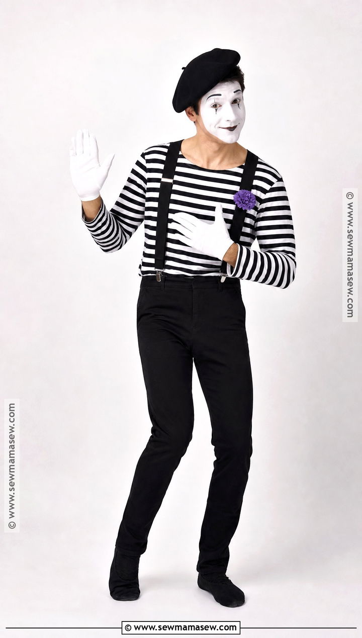 Ulf The Mime Costume - 35 tangled costume ideas