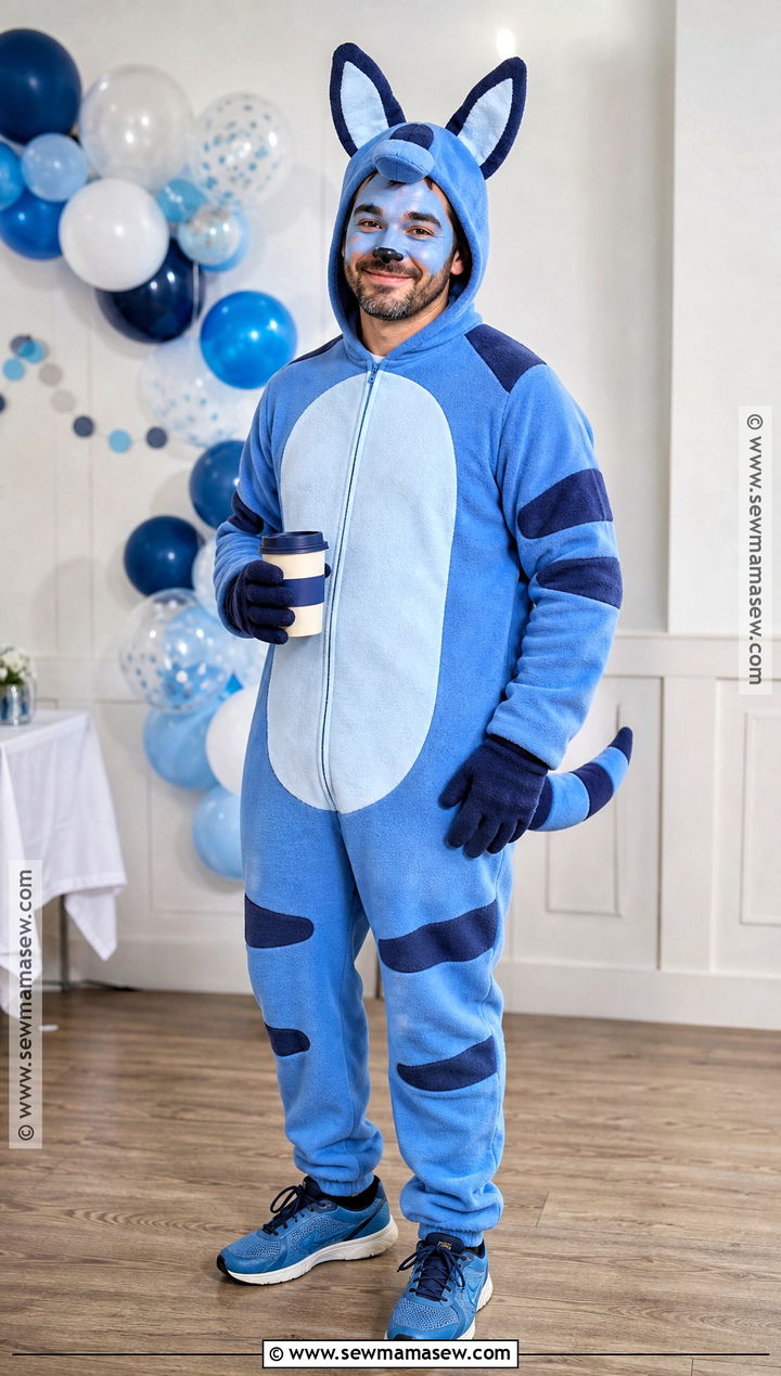 Uncle Stripe Costume - 35 bluey costume ideas
