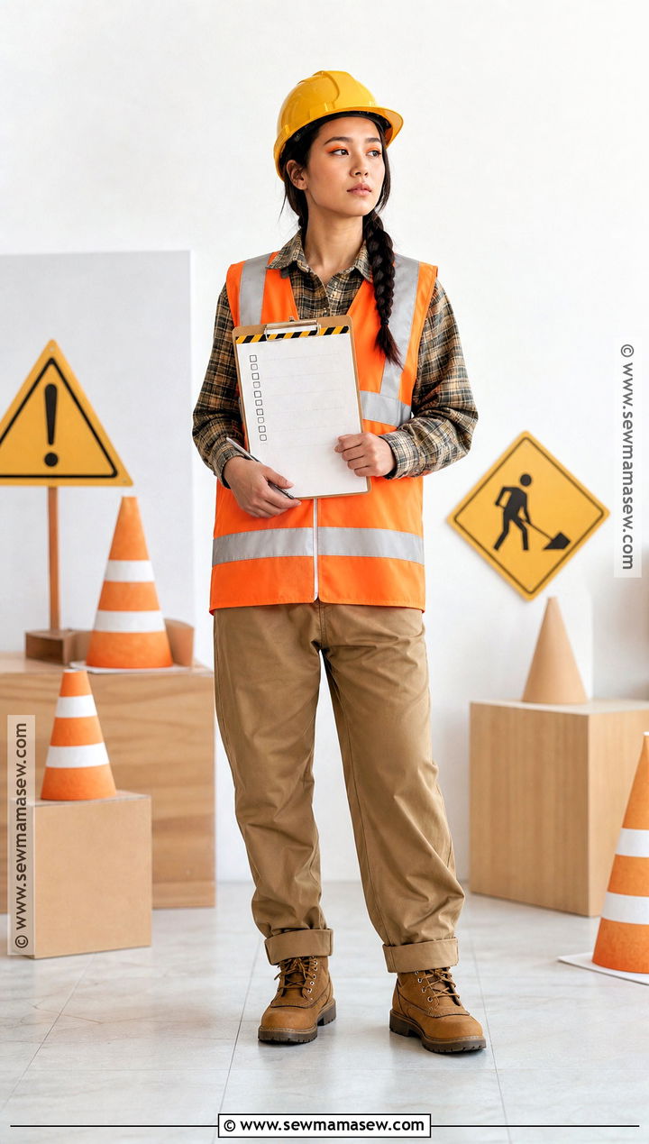 Under Construction Costume - 35 funny halloween costume ideas