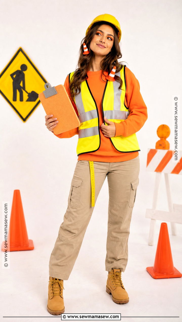 Under Construction Costume - 45 clever halloween costumes