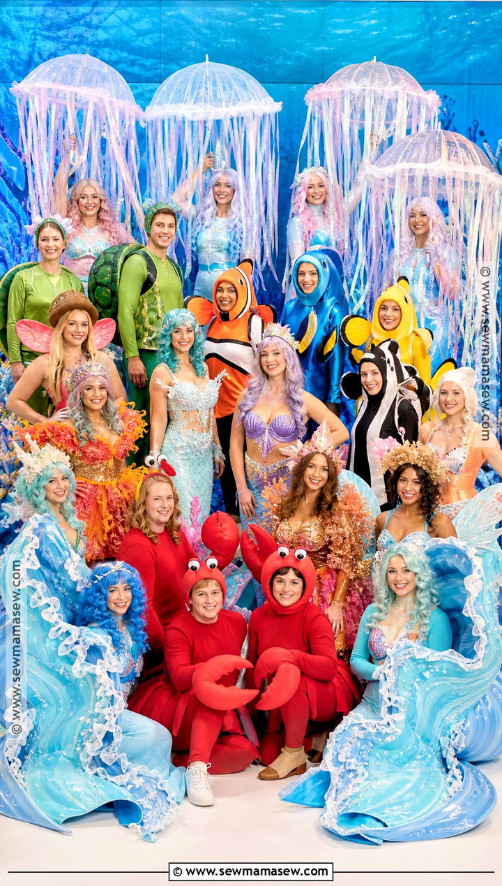 Under The Sea Group Costume - 35 big group costume ideas