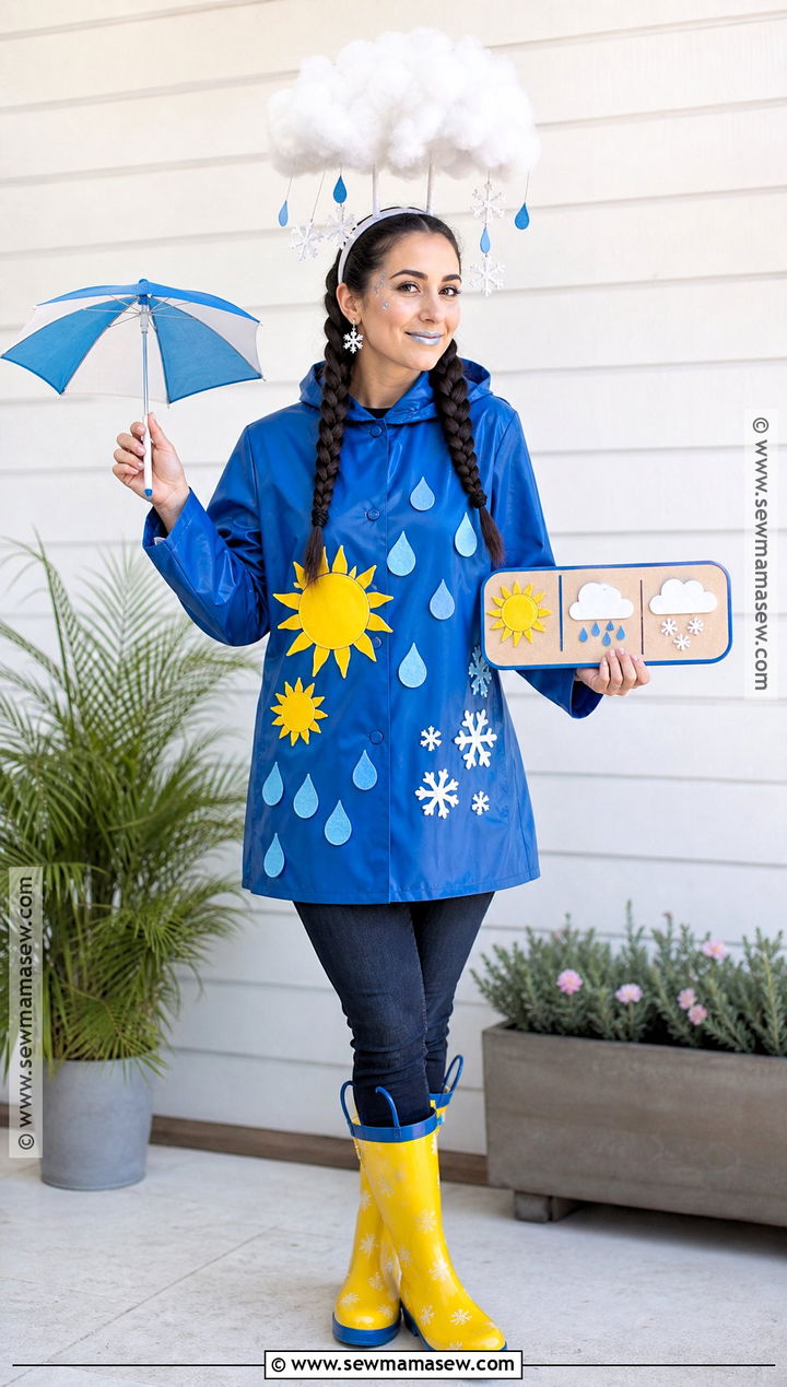 Under The Weather Costume - 35 punny halloween costumes