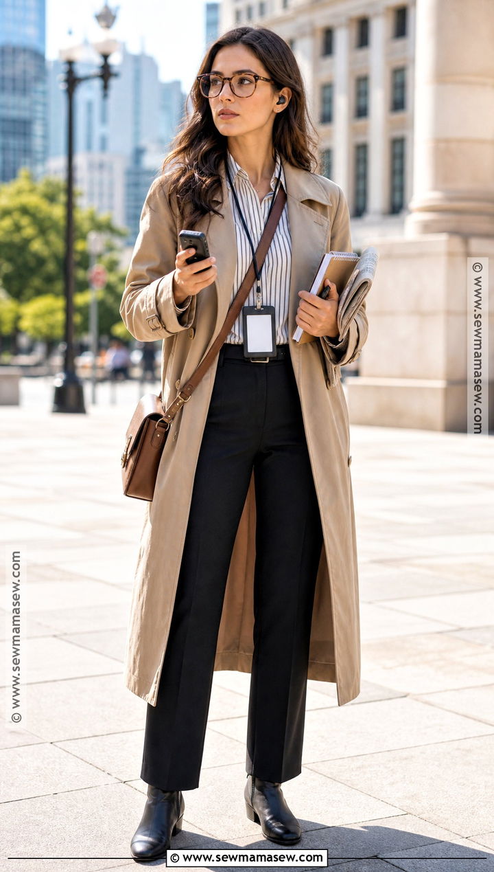Undercover Reporter Secret Agent Costume - 30 secret agent costume ideas for women