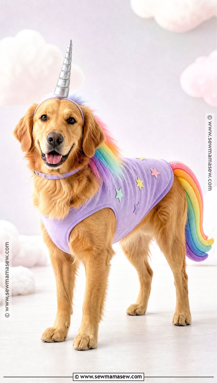 Unicorn Dog Halloween Costume - 45 dog halloween costumes