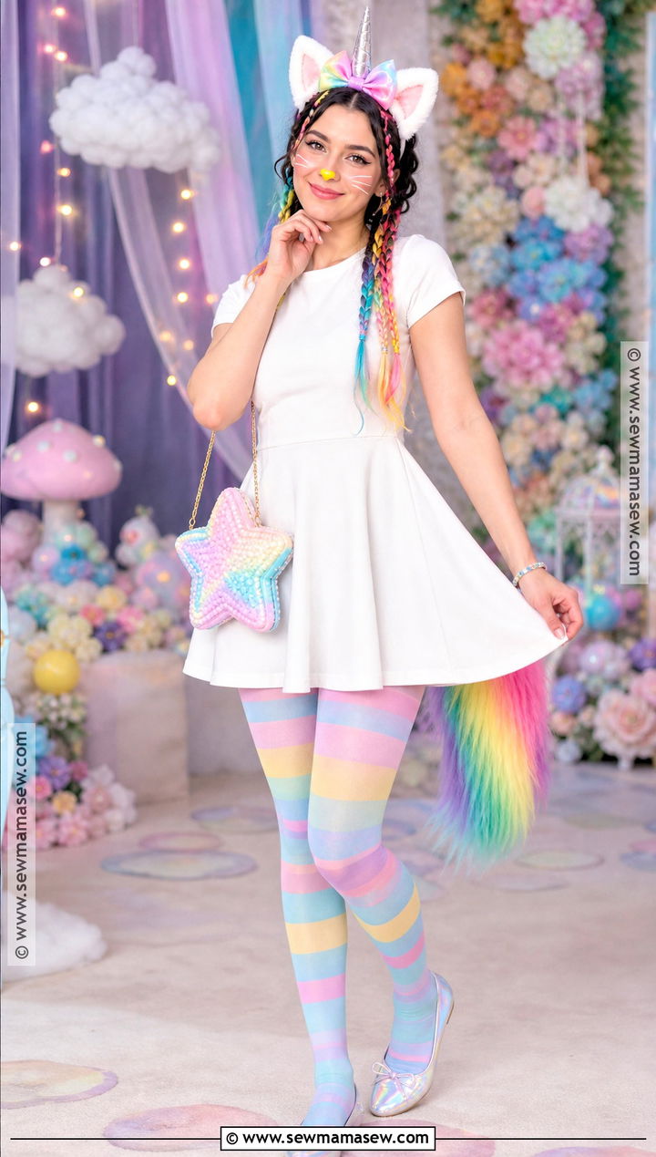 Unicorn Hello Kitty Costume - 30 halloween costumes hello kitty