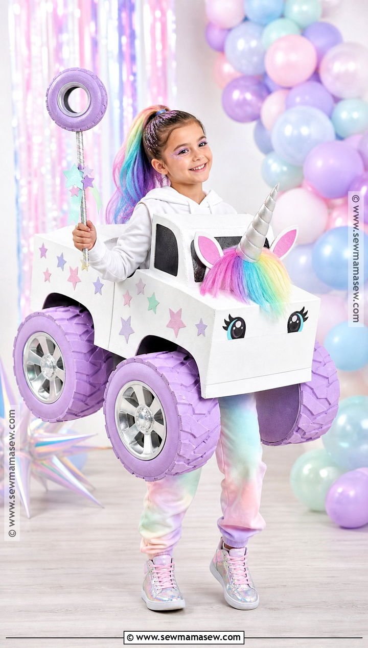 Unicorn Monster Truck Costume - 30 monster truck costume ideas
