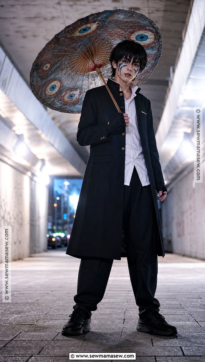 Unji Zuma Umbrella Yokai Cosplay - 35 dandadan cosplay ideas