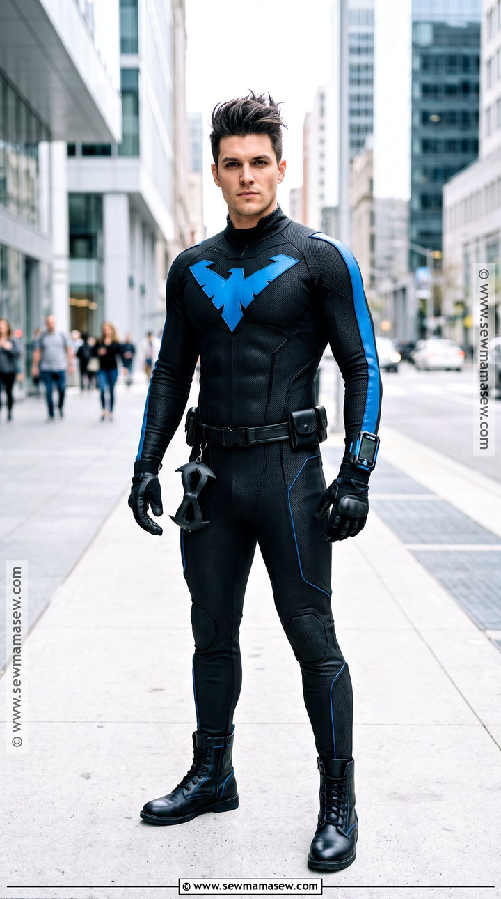 Unmasked Nightwing Costume - 35 nightwing costumes