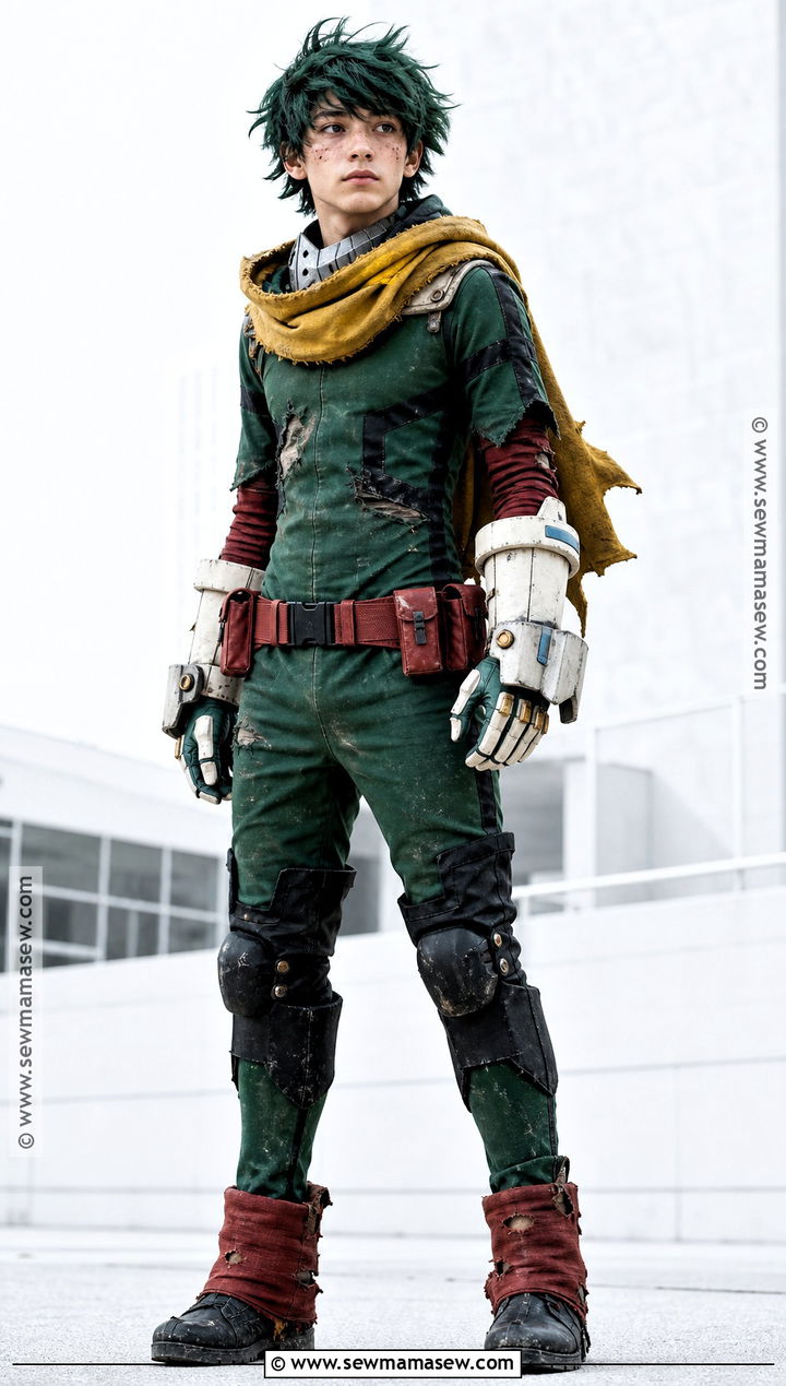 Unmasked Vigilante Deku Costume - 35 Deku Hero Costume Ideas