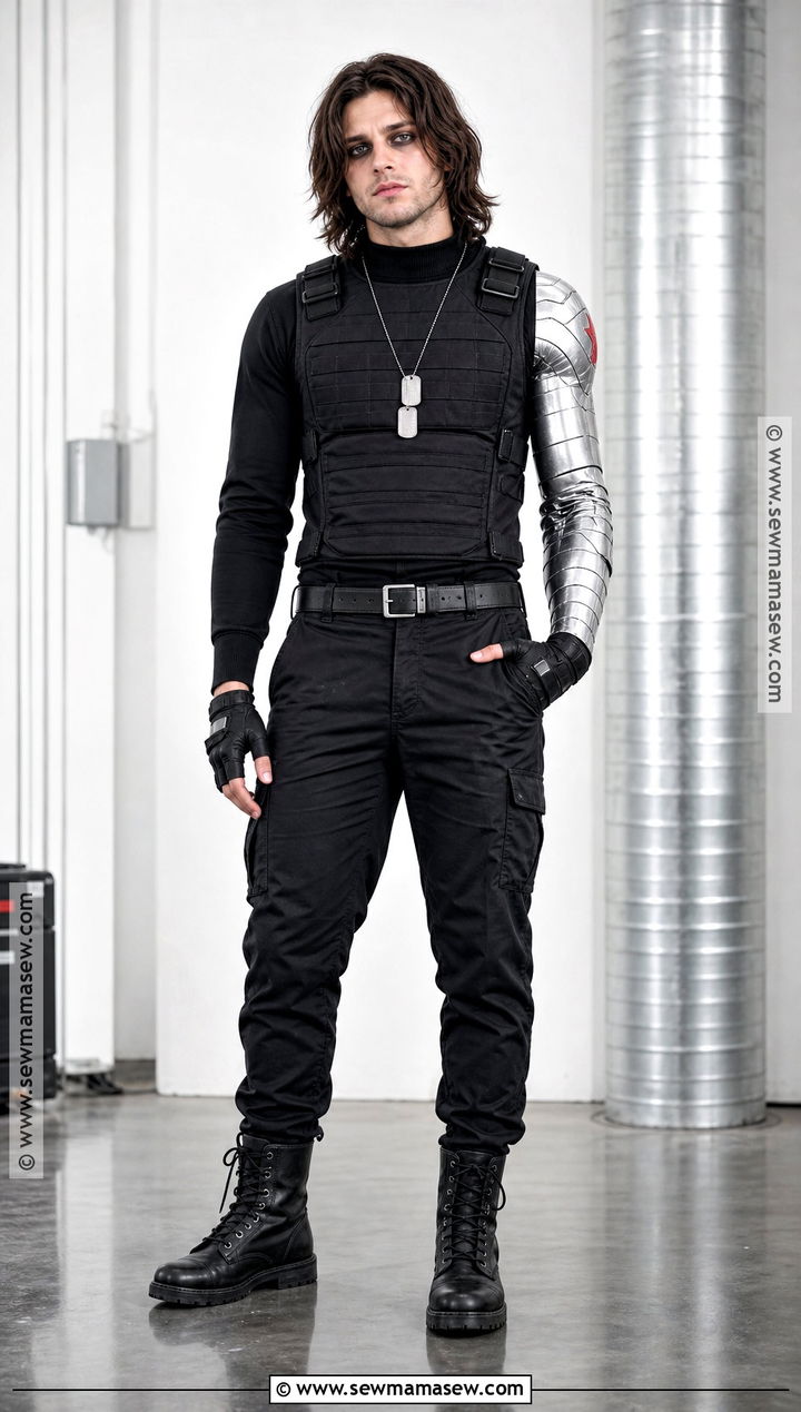 Unmasked Winter Soldier Cosplay - 30 winter soldier cosplay ideas