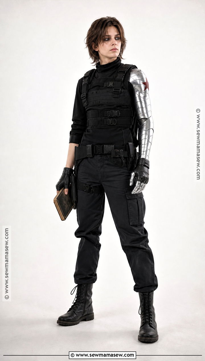Unmasked Winter Soldier Cosplay - 30 bucky barnes cosplay ideas