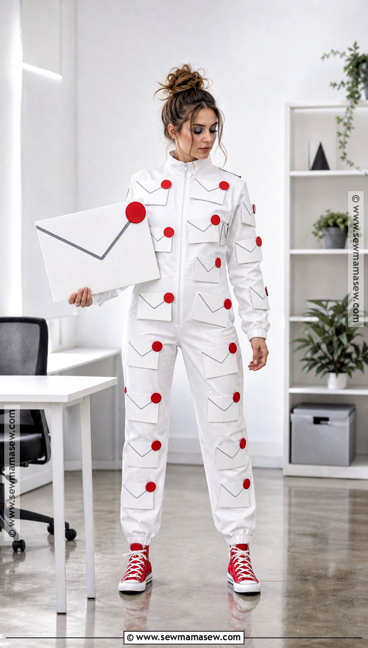 Unread Email Inbox Costume - 50 niche halloween costumes