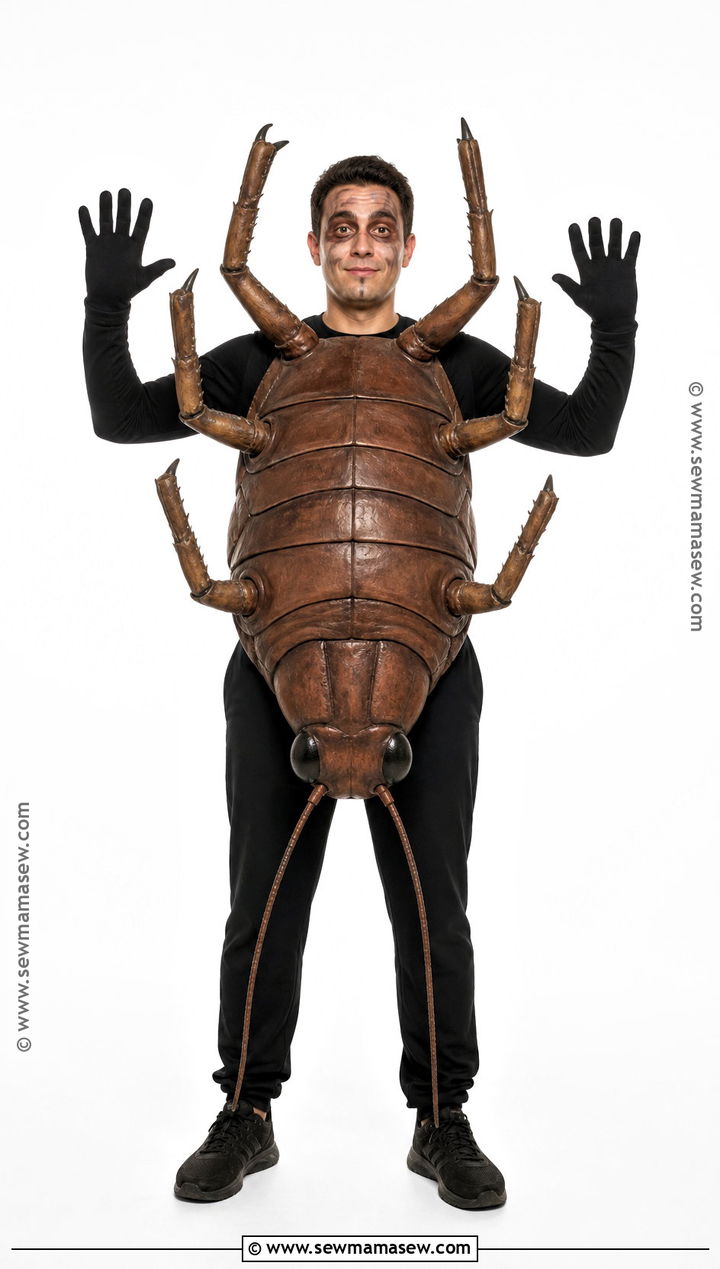 Upside Down Cockroach Costume - 30 Cockroach Costume Ideas