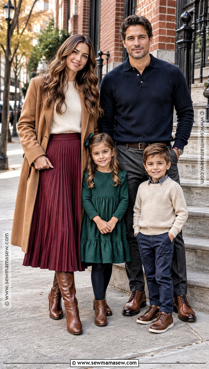 Urban October Family Photo Outfits - 25 october family photos outfits