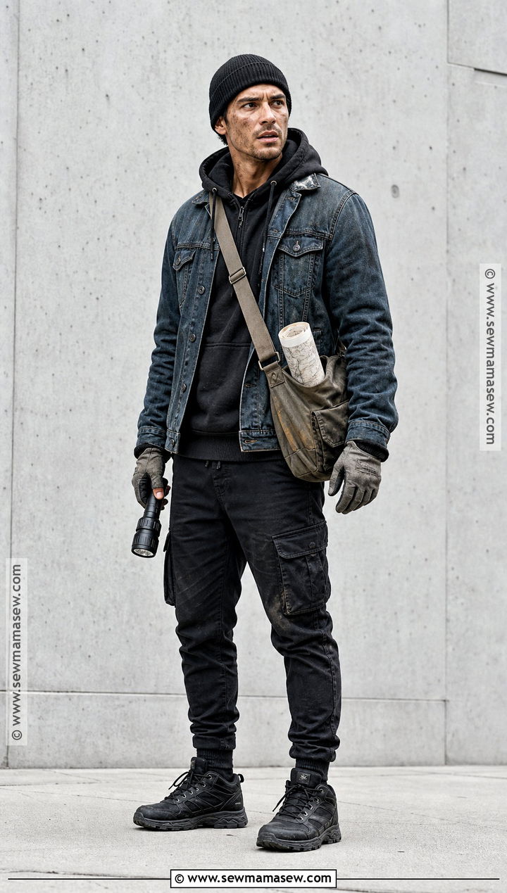 Urban Scavenger Zombie Apocalypse Outfit - 35 zombie apocalypse outfits male