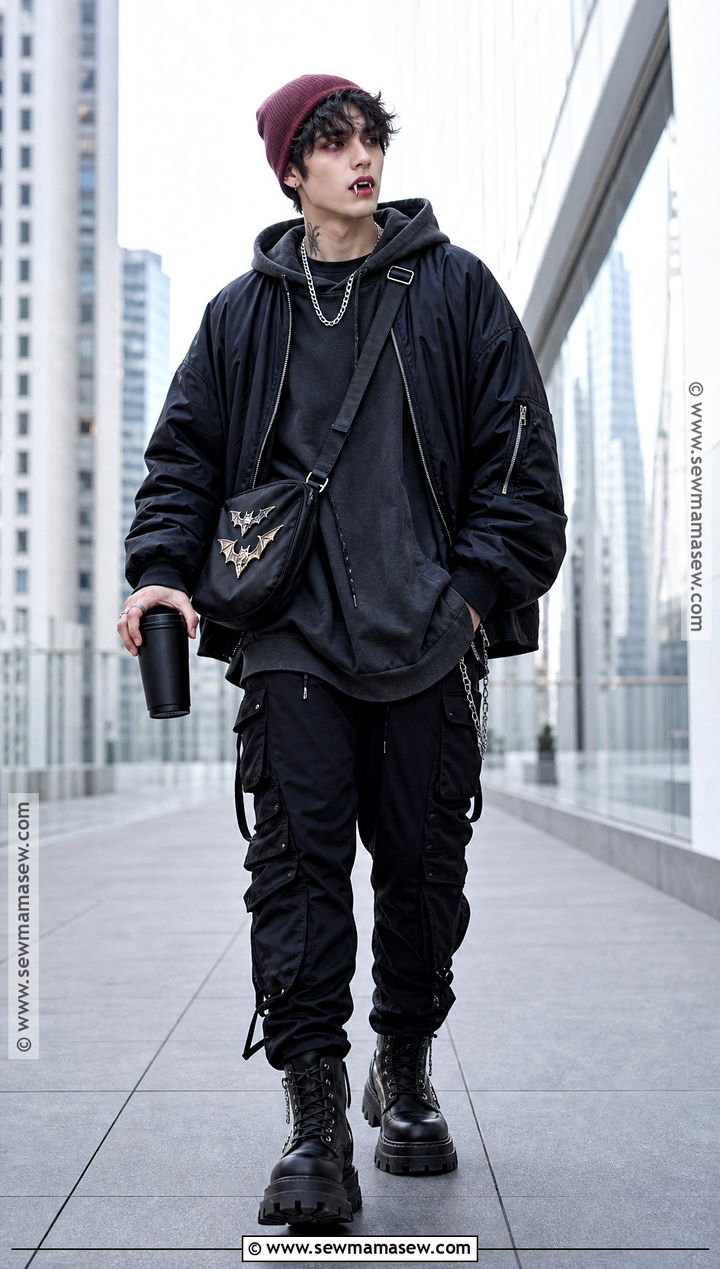 Urban Streetwear Vampire Costume - 30 Vampire Halloween Costume Ideas for Men