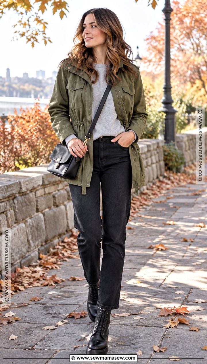 Utility Jacket Fall Outfit - 25 fall styles