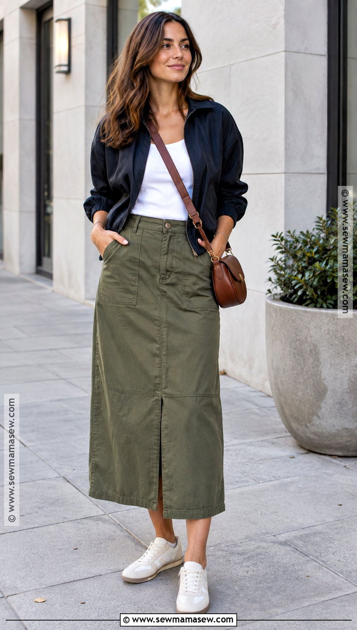 Utility Vest And Cargo Skirt Outfit - 15 Fall 2026 Fashion Trends Going Out