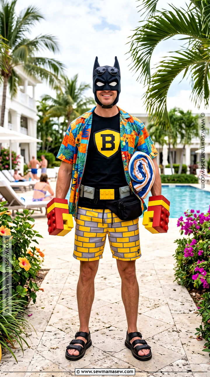 Vacation LEGO Batman Costume - 30 lego batman costume ideas