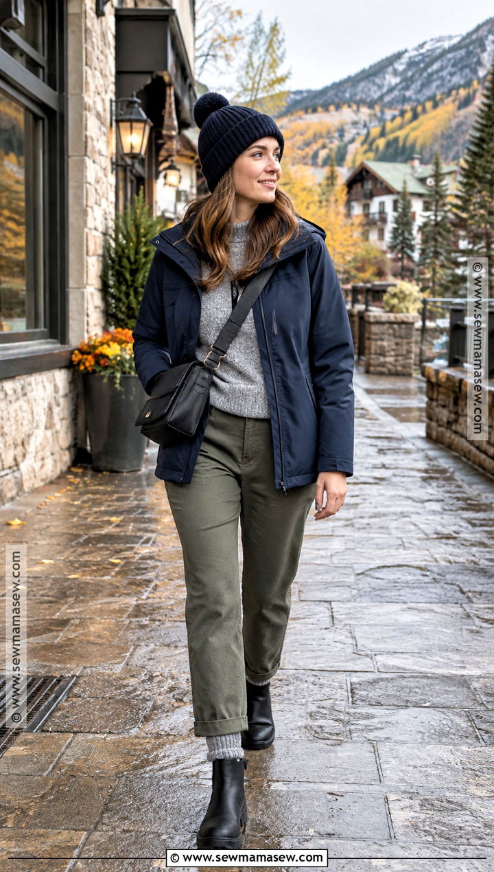 Vail Fall Rain Jacket And Trousers Outfit - 15 vail colorado fall outfits