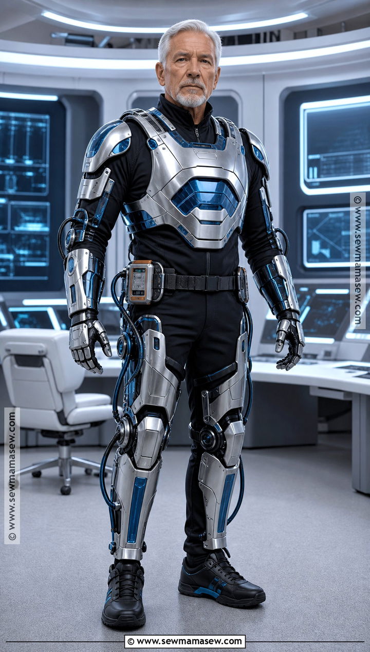Valentin Robotic Suit Costume - 30 spy kids costume ideas