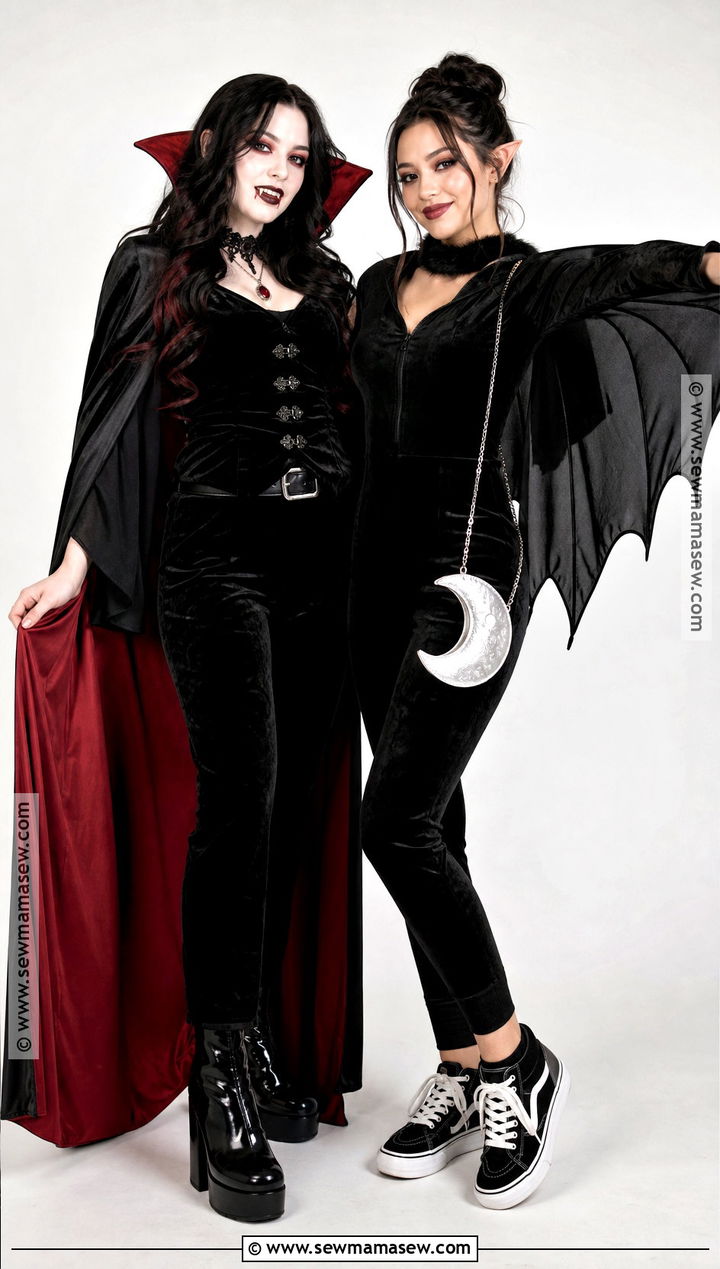 Vampire And Bat Best Friend Costumes - 30 halloween costumes for two for best friends