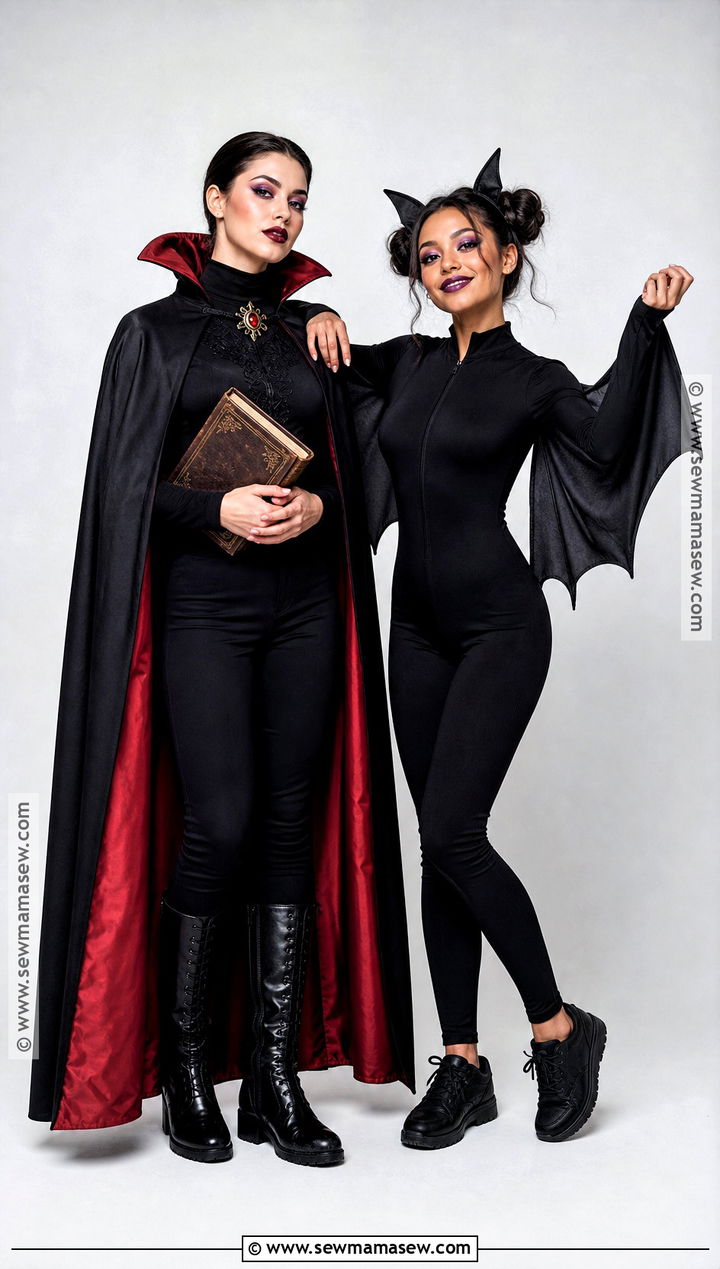 Vampire And Bat Costume - 40 duo costume ideas for best friends