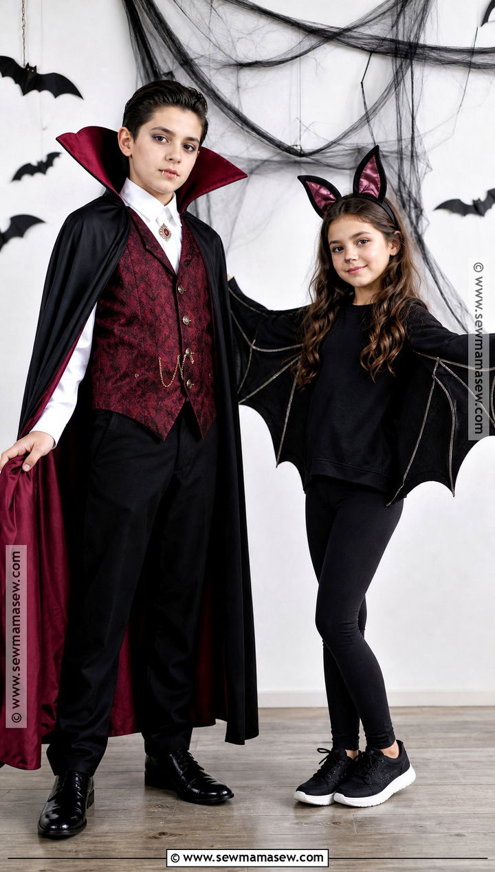Vampire And Bat Costumes - 35 brother sister halloween costumes