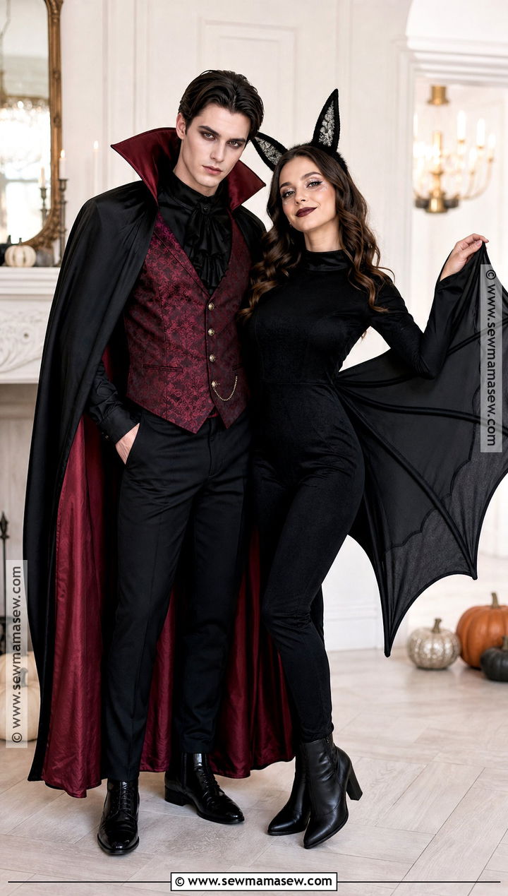 Vampire And Bat Duo Costume - 35 costume ideas duo