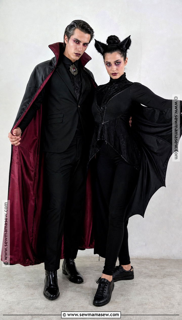 Vampire And Bat Duo Costume - 35 halloween costume ideas duo