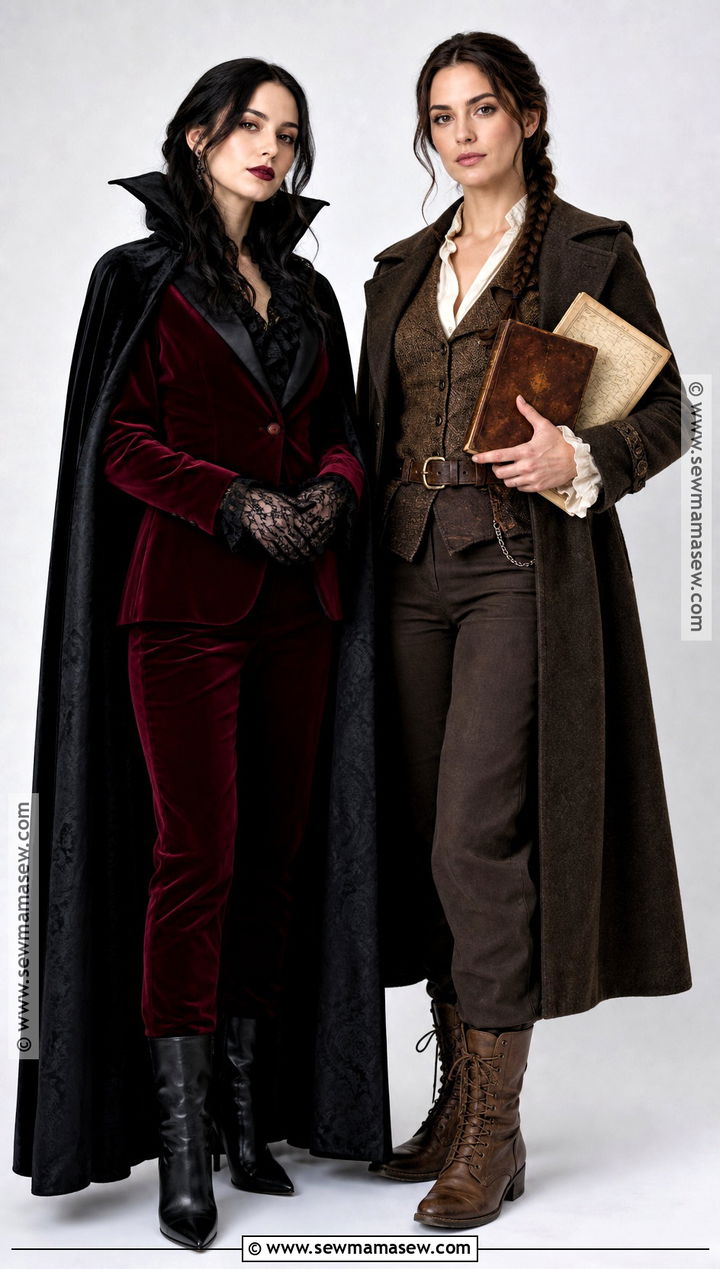 Vampire And Vampire Hunter Costume - 40 wlw halloween costume ideas