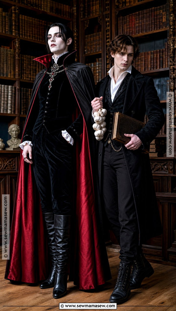 Vampire And Vampire Hunter Duo Costume - 40 halloween costume duo ideas