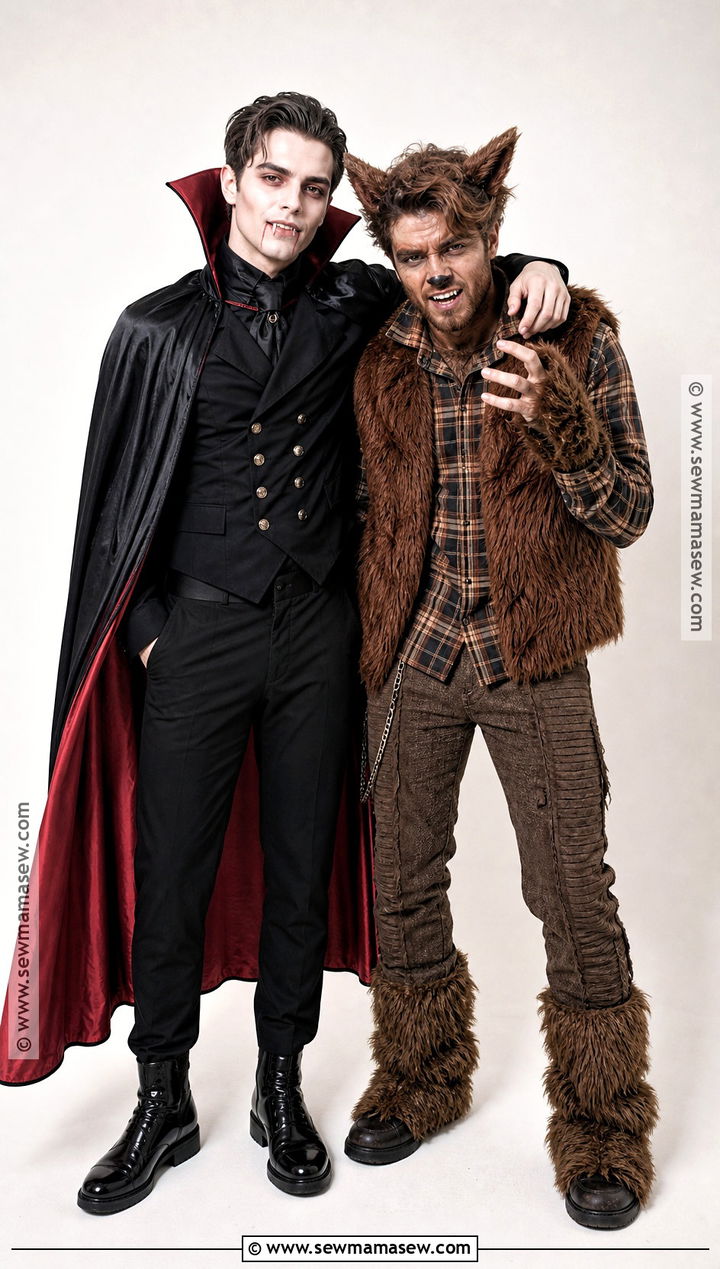 Vampire And Werewolf Friend Costume - 40 costume ideas for 2 for friends