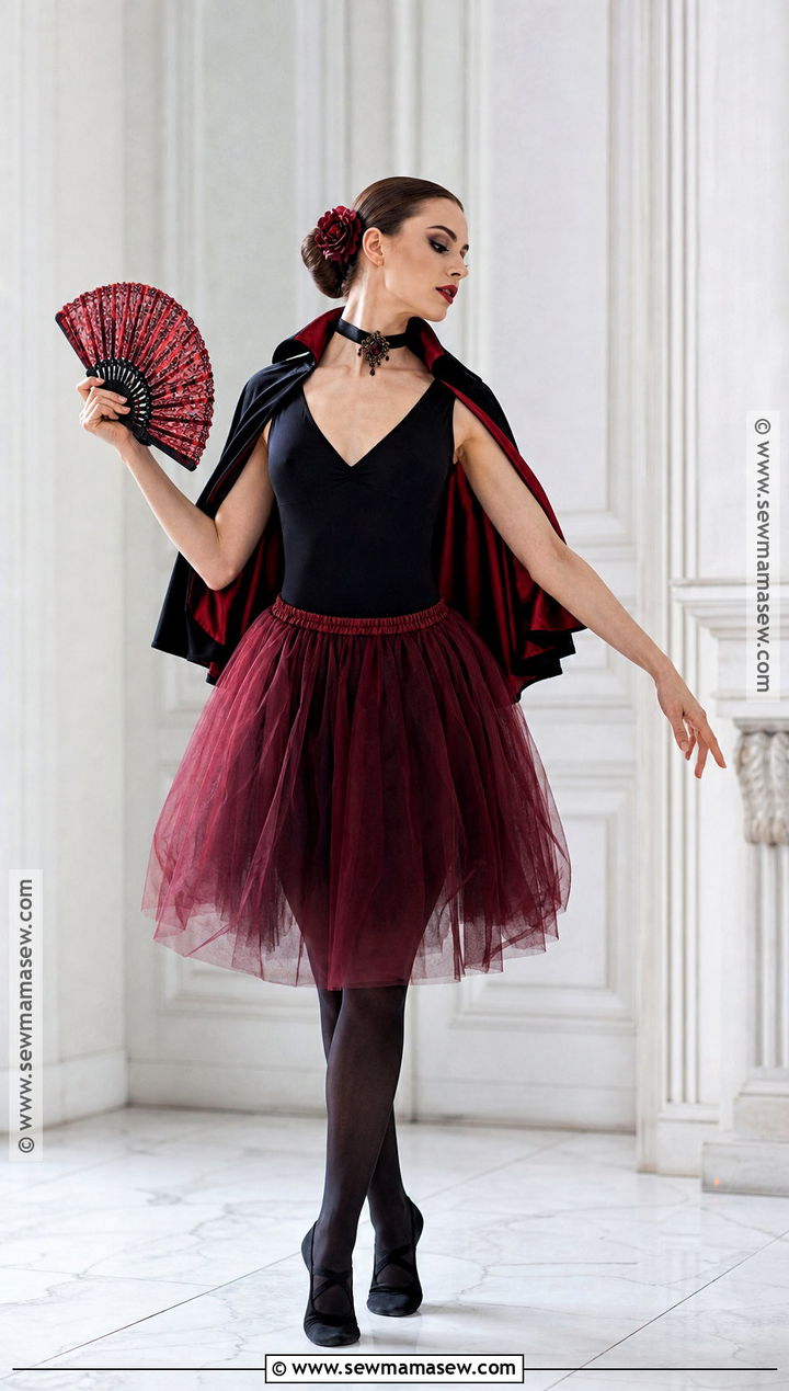 Vampire Ballerina Costume - 30 ballet halloween costumes