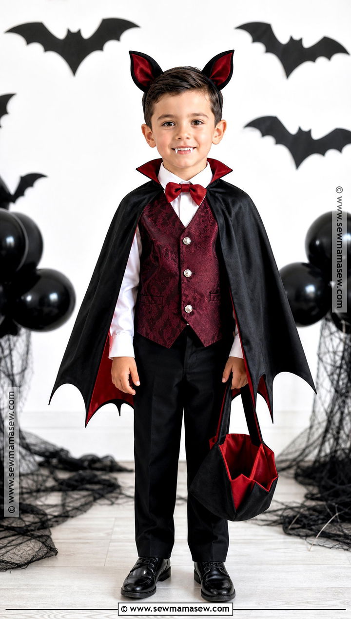 Vampire Bat Costume - 30 bat costume ideas for kids
