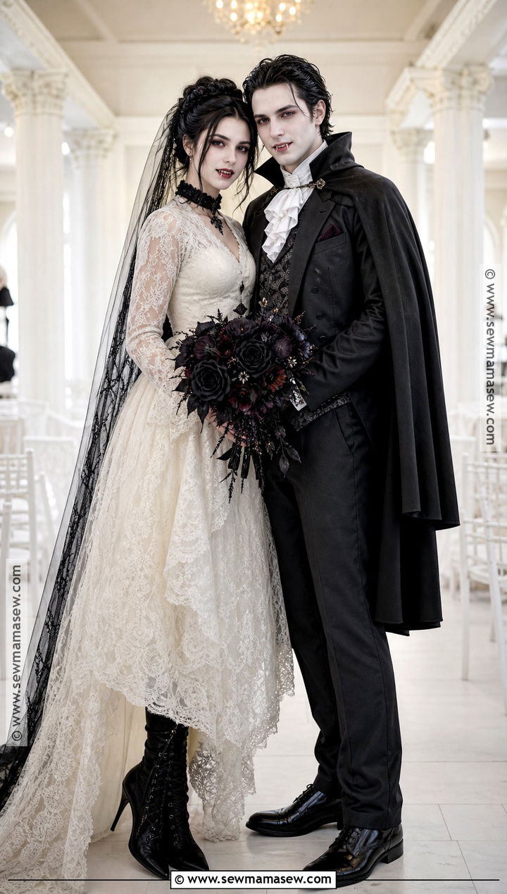 Vampire Bride And Groom Costume - 35 vampire costume ideas for couples