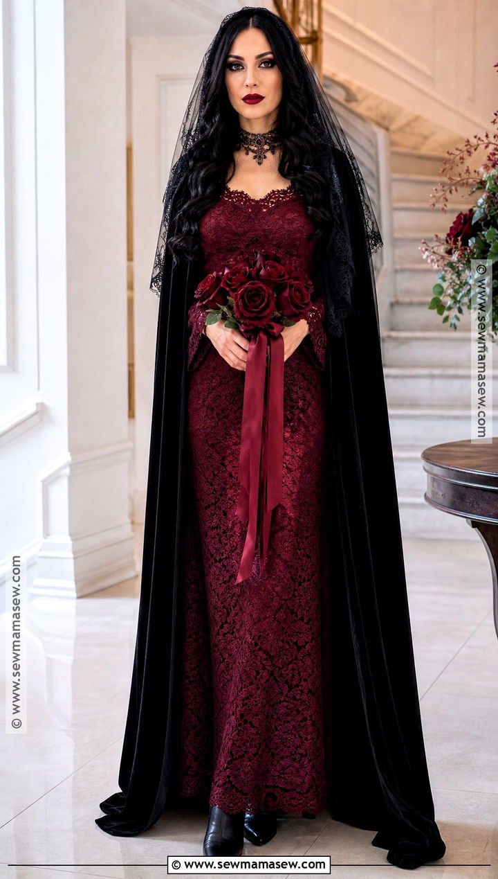 Vampire Bride Costume - 30 halloween bride costumes