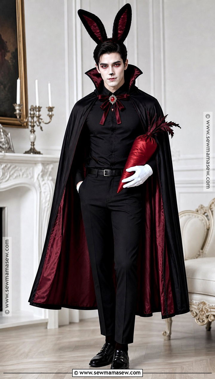 Vampire Bunny Costume - 35 halloween costumes bunny
