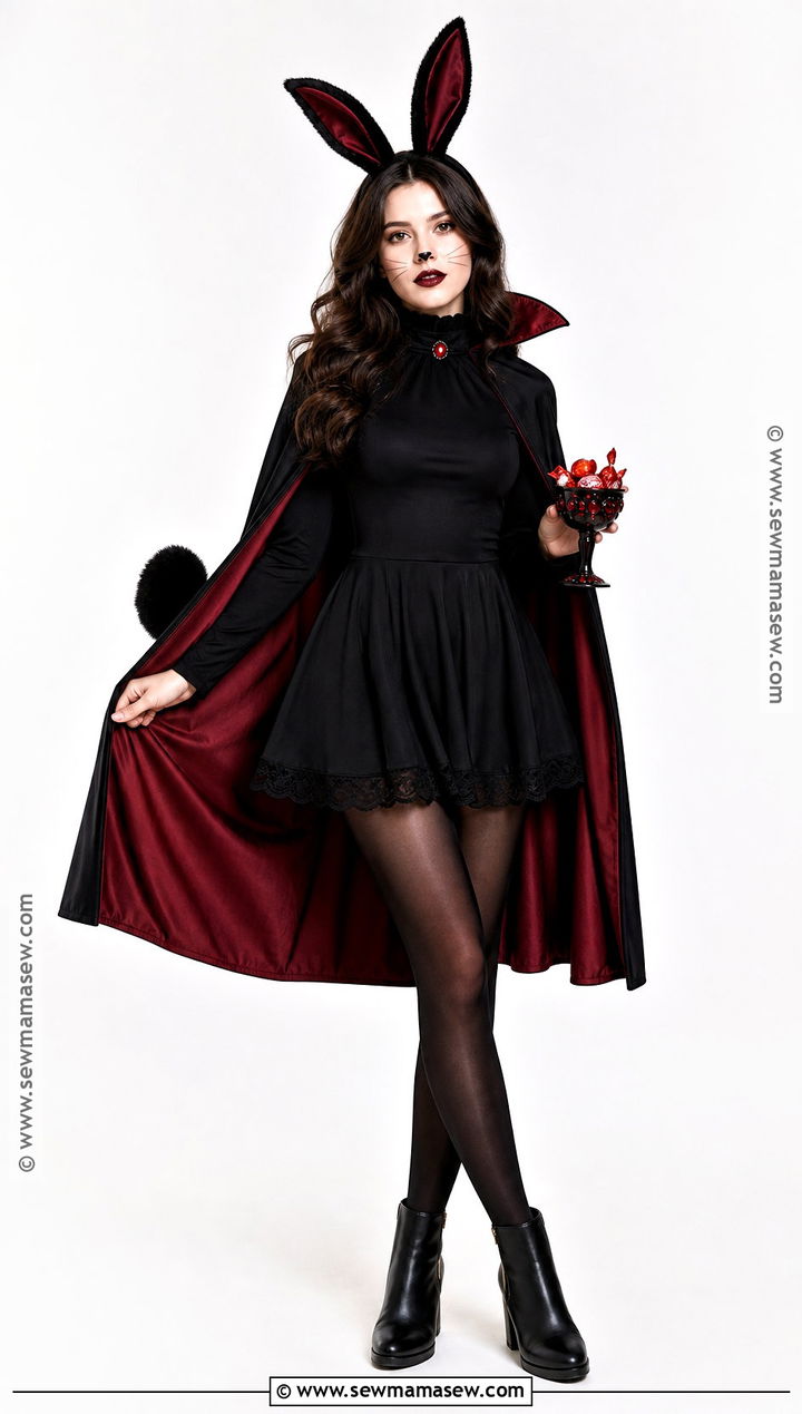 Vampire Bunny Costume - 30 Halloween Bunny Costume Ideas