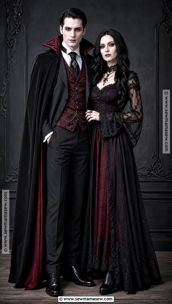 Vampire Couple Costume - 30 couples costumes ideas